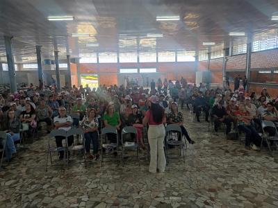 12º Encontro Regional de mulheres rurais da FETAEP recebeu mais de 250 participantes em Cantagalo